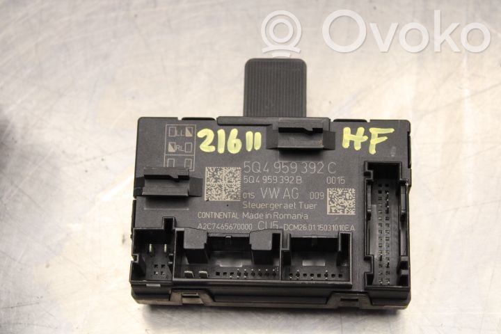 Unité de commande module de porte   5Q4959392C