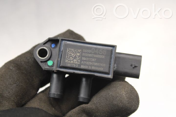 Opel Astra K Exhaust gas temperature sensor 