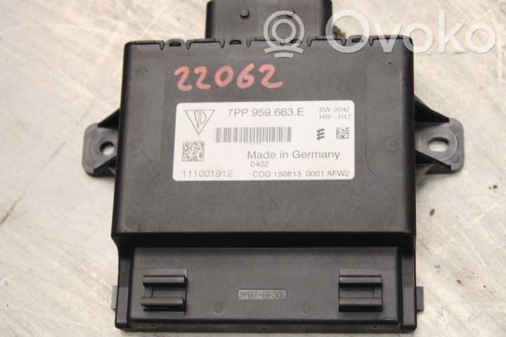 Autres unités de commande / modules   7PP959663E