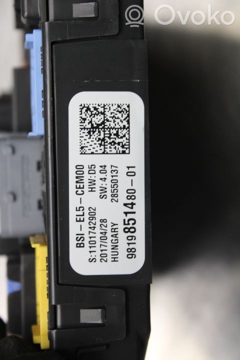 Citroen C4 Grand Picasso Sulakemoduuli 