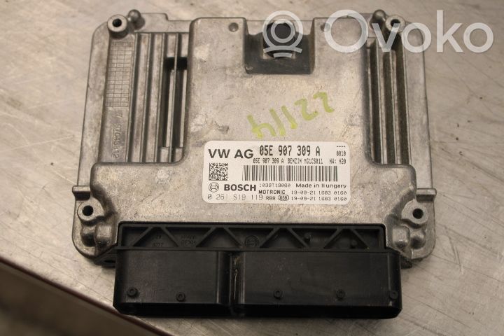 Unidad de control/módulo de la inyección   0261S19119,05E907309A