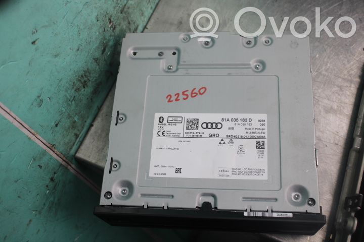 Audi A3 S3 8V Panel / Radioodtwarzacz CD/DVD/GPS