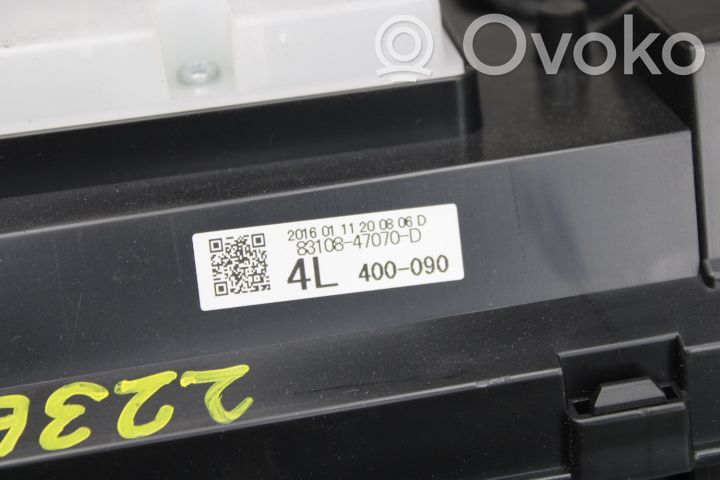 Toyota Prius (XW50) Tachimetro (quadro strumenti) 