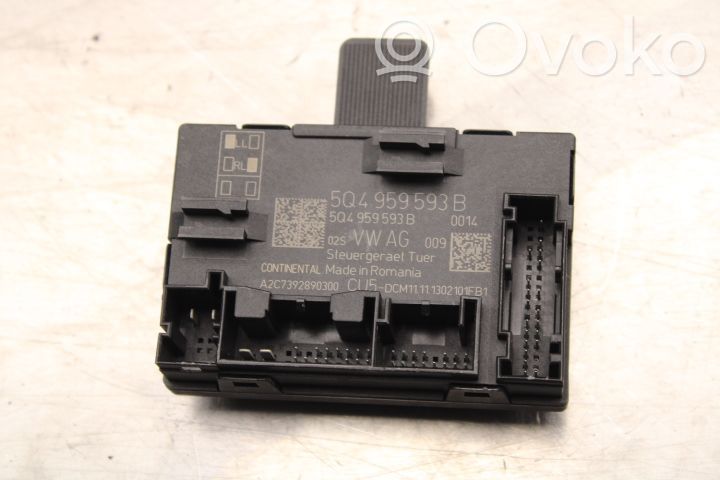 Unidad de control/módulo de la puerta   5Q4959593B