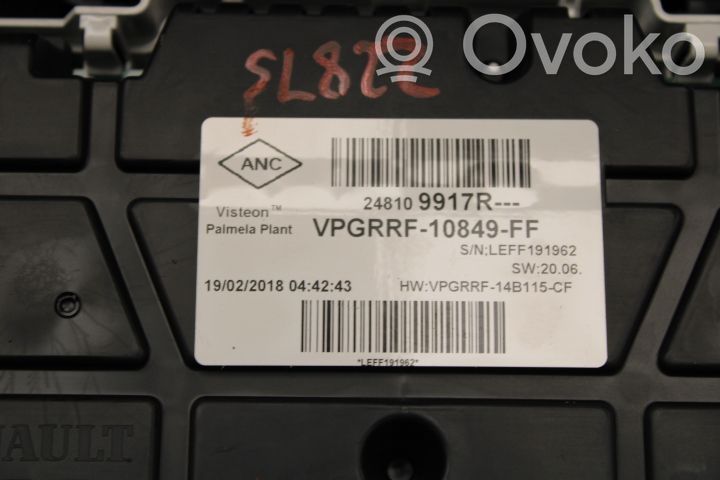 Nopeusmittari (mittaristo)   VPGRRF10849FF,248109917R