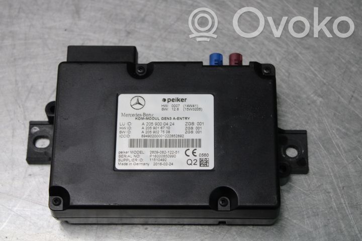 Mercedes-Benz E W212 Alte unități/module de control 