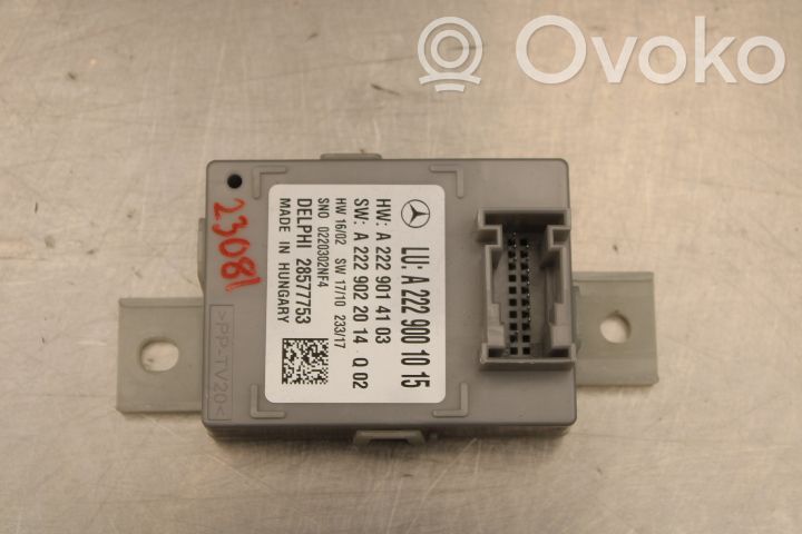 Autres unités de commande / modules   A2229001015