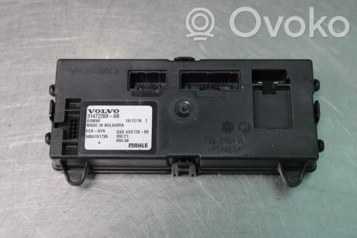 Otras unidades de control/módulos   31472269AB