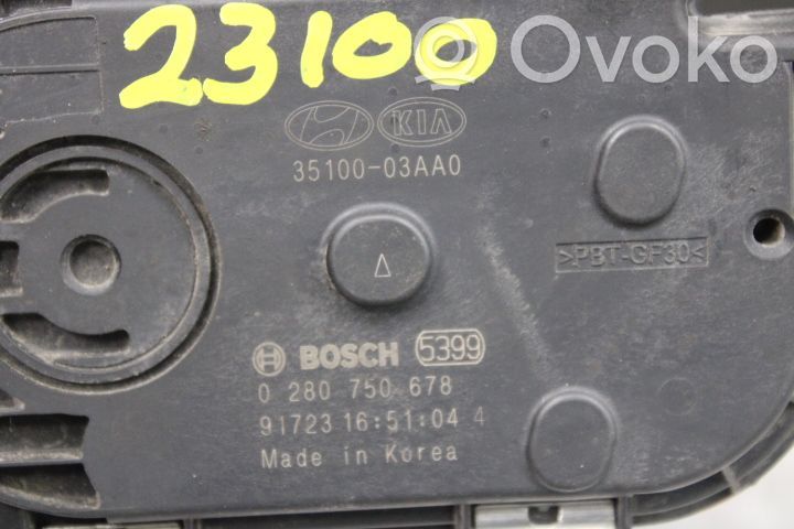 Soupape d'étranglement   3510003AA0