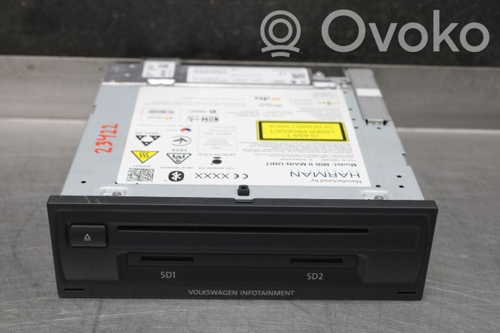 Volkswagen e-Golf Panel / Radioodtwarzacz CD/DVD/GPS 