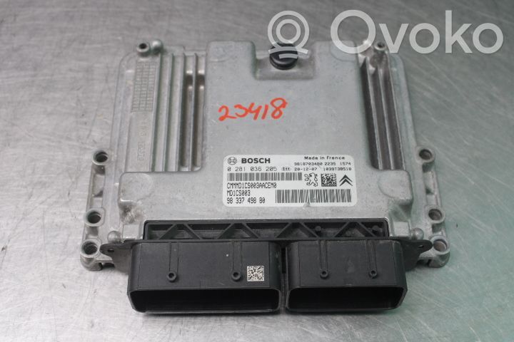 Unité de commande / module d'injection   0281036205,9833749880