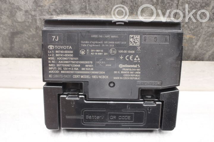 Toyota Yaris XP210 Sterownik / Moduł sterujący telefonem 