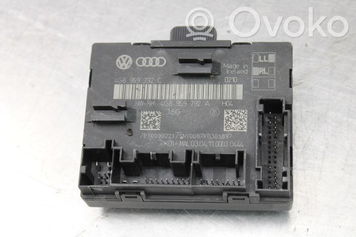 Audi A7 S7 4G Unité de commande module de porte 