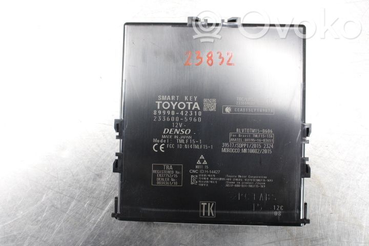 Toyota RAV 4 (XA50) Unitate/modul de control fără cheie (KESSY) 