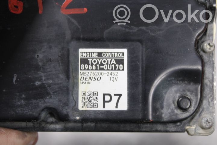 Toyota Yaris Sterownik / moduł wtrysku 