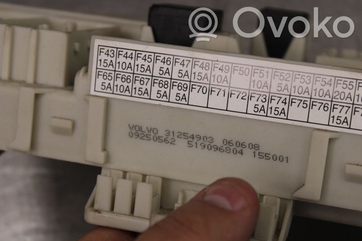 Módulo de fusible   31254903