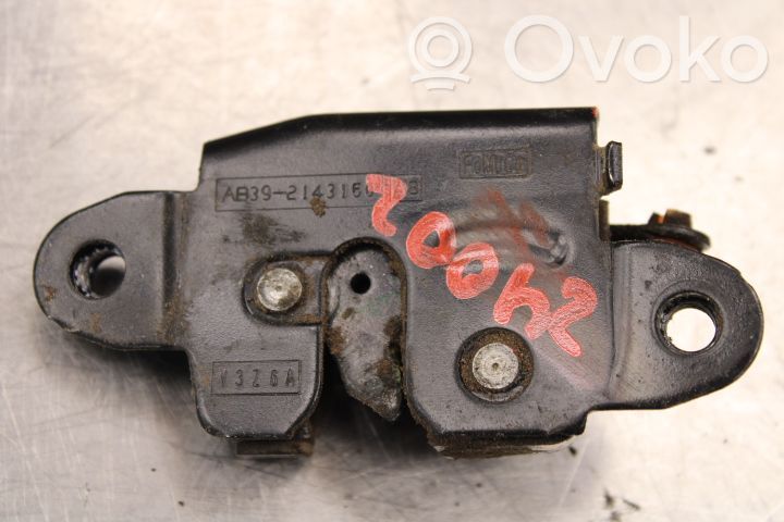 Ford Ranger Zamek klapy tylnej / bagażnika 
