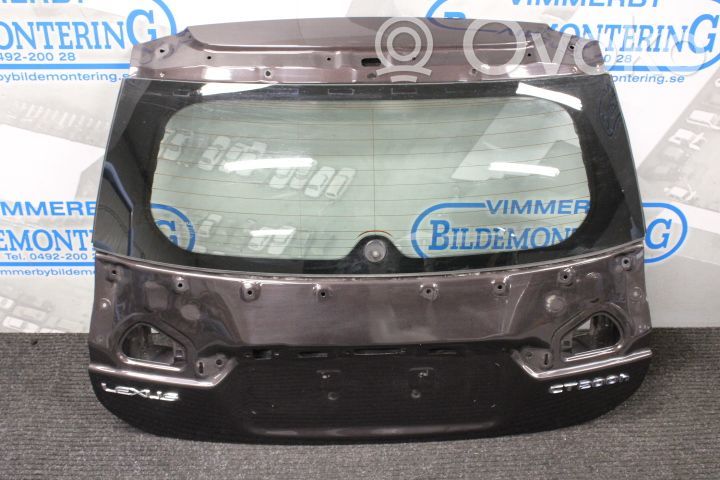 Lexus CT 200H Puerta del maletero/compartimento de carga 