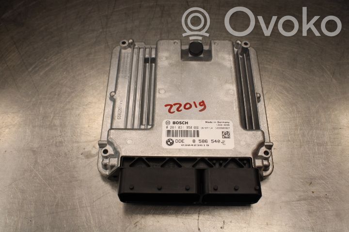 BMW 5 F10 F11 Injection control unit/module 