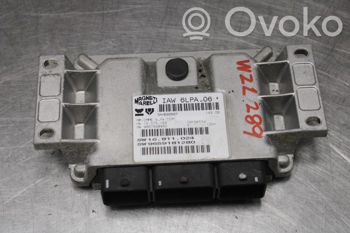 Peugeot 307 Unitate/modul comandă injecție 