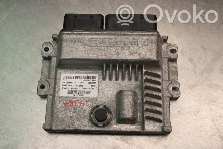 Peugeot Expert Injection control unit/module 