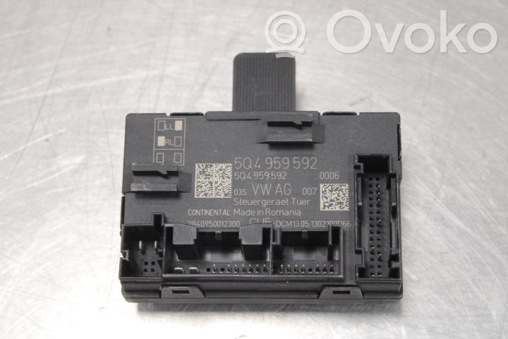 Skoda Octavia Mk3 (5E) Unité de commande module de porte