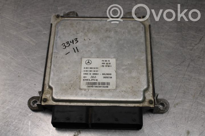 Unité de commande / module d'injection   A6519005301,A6519013301