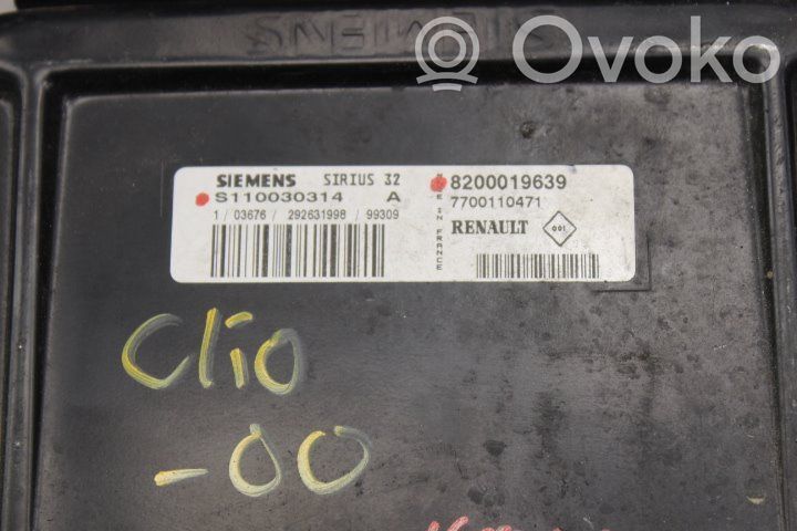 Renault Clio II Injection control unit/module 