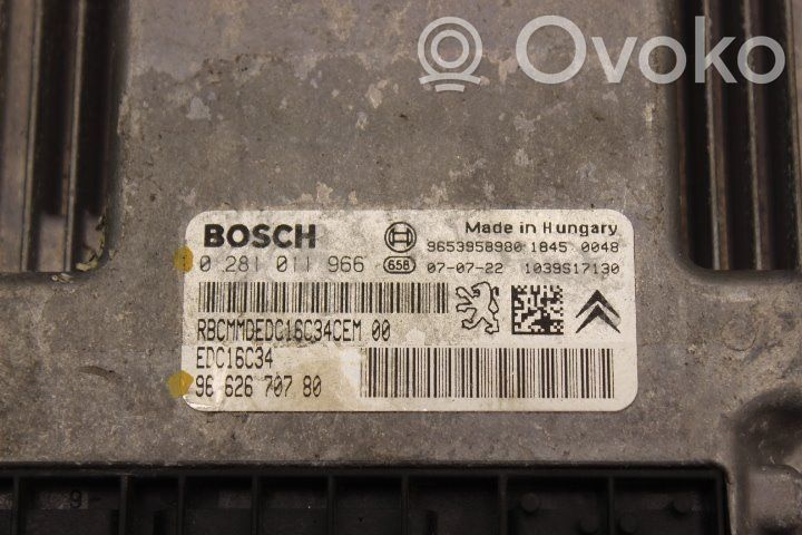 Injection control unit/module   9662670780,0281011966