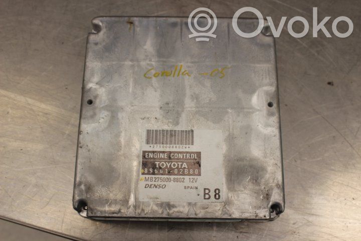 Toyota Corolla E120 E130 Injection control unit/module 