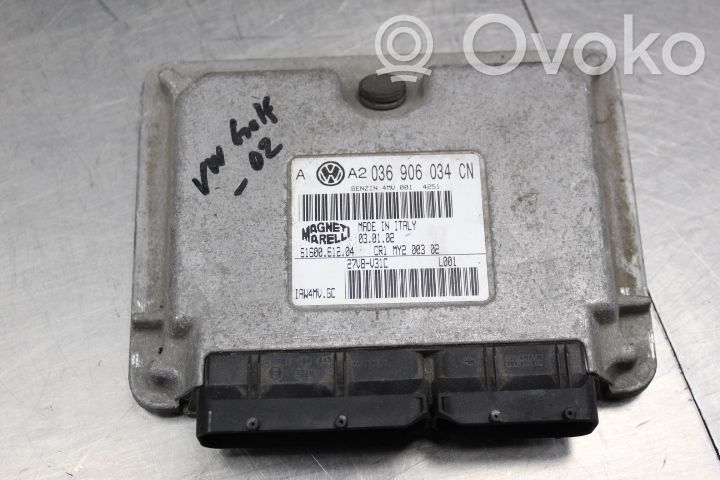 Unidad de control/módulo de la inyección   6160061204,036906034CN