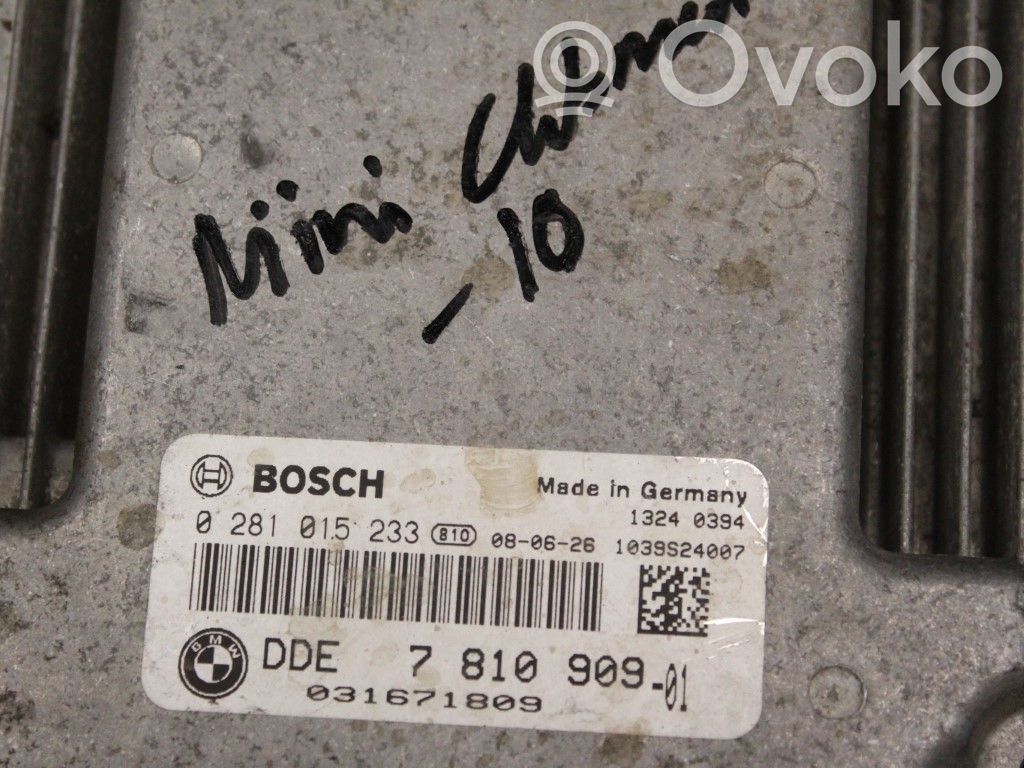 Mini One - Cooper Coupe R56 Injection control unit/module 