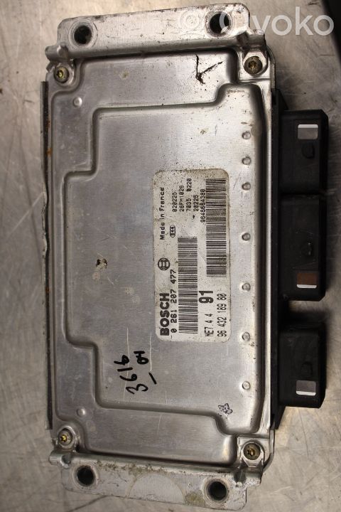 Unité de commande / module d'injection   9643218980,0261207477