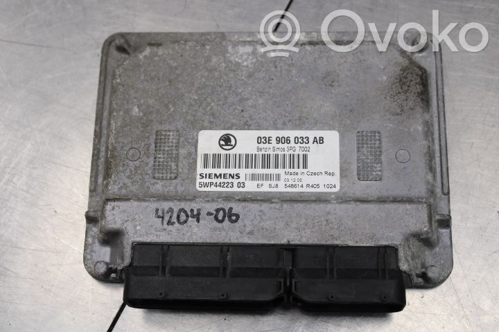 Skoda Fabia Mk1 (6Y) Unitate/modul comandă injecție 