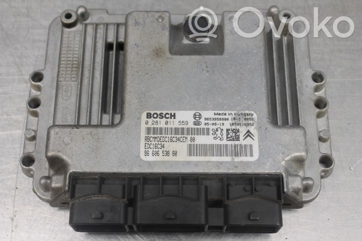 Citroen C3 Įpurškimo valdymo blokas 