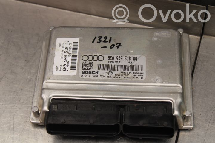 Unidad de control/módulo de la inyección   0261208524,8E0909518AQ