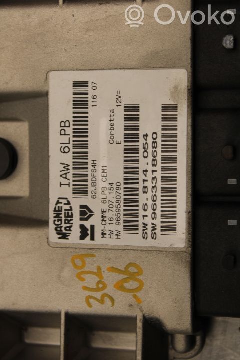 Unité de commande / module d'injection   9663318680