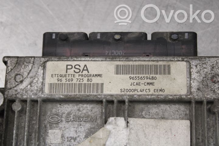 Unité de commande / module d'injection   9656972580,9655659480