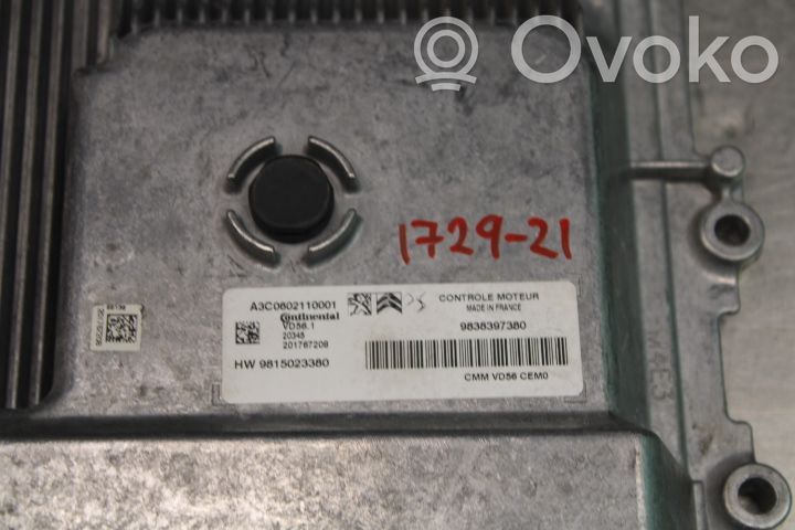 Unité de commande / module d'injection   A3C0602110001,9838397380