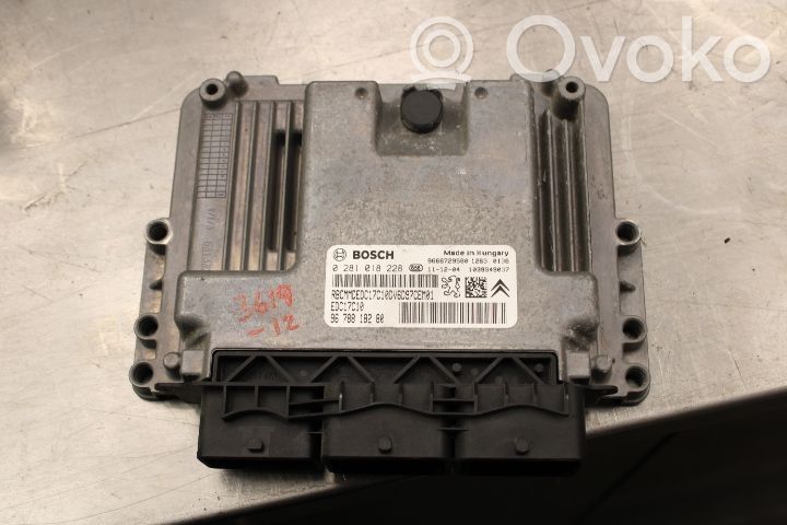 Injection control unit/module   0281018228,9678818280