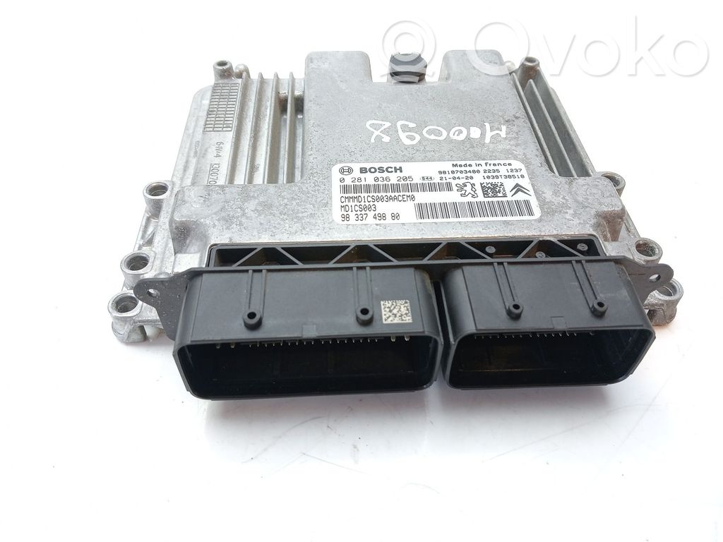 Toyota Proace Engine control unit/module 