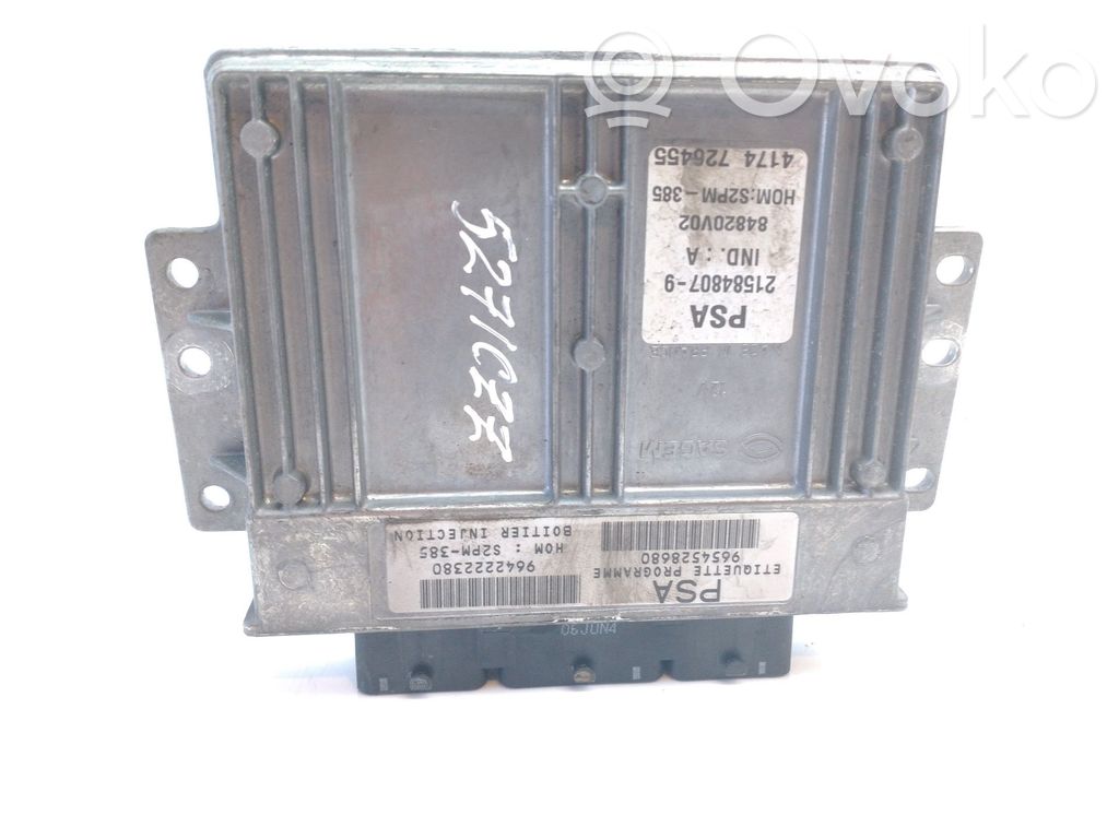 Citroen C2 Calculateur moteur ECU 