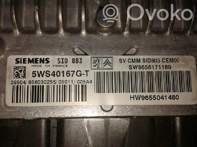 Peugeot 407 Engine control unit/module 