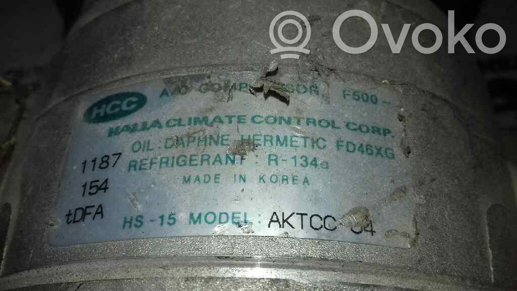 Hyundai Accent Air conditioning (A/C) compressor (pump) 