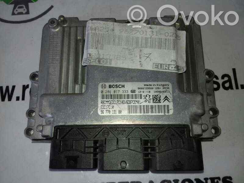 Engine control unit/module   0281017333,9677013180