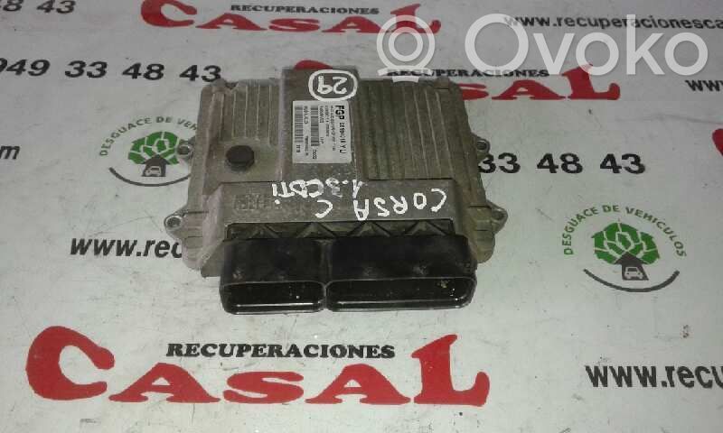 Opel Corsa C Sterownik / Moduł ECU 