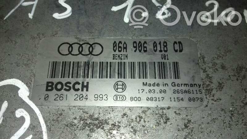 Engine control unit/module   0261204993,06A906018CD