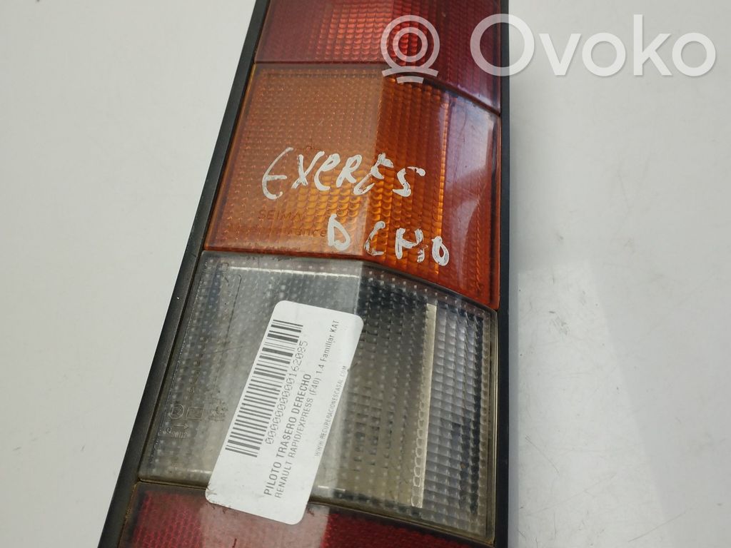 Renault Express Galinis žibintas kėbule 