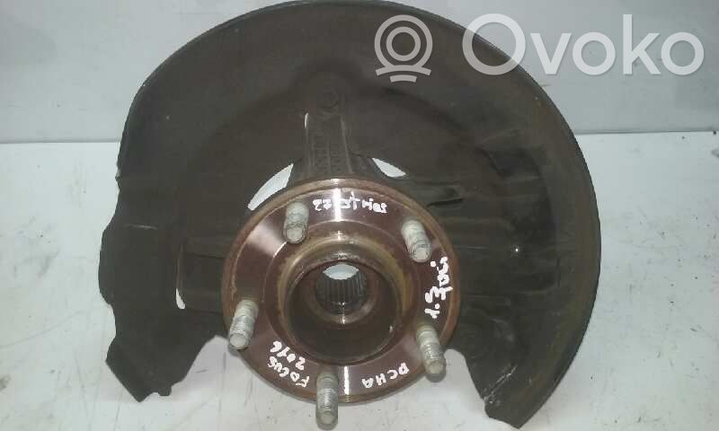 Front wheel hub spindle knuckle
