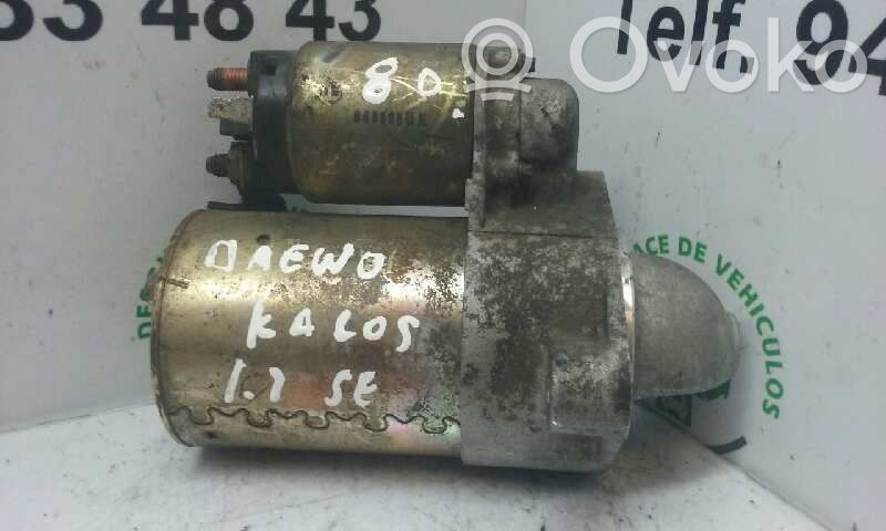 Motor de arranque   96289430